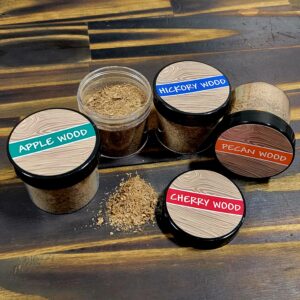 Wood chip replacement refill for cocktail smoker kit