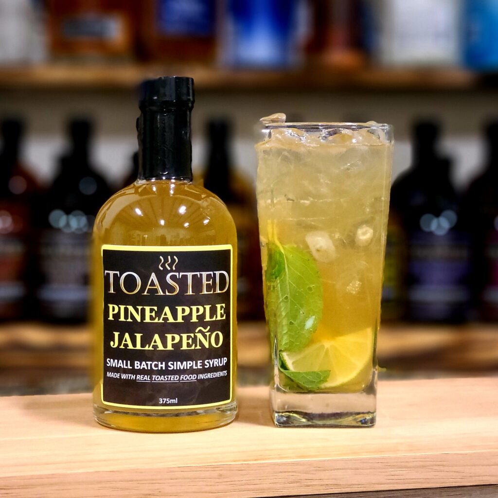 TOASTED Pineapple Jalapeno Mojito