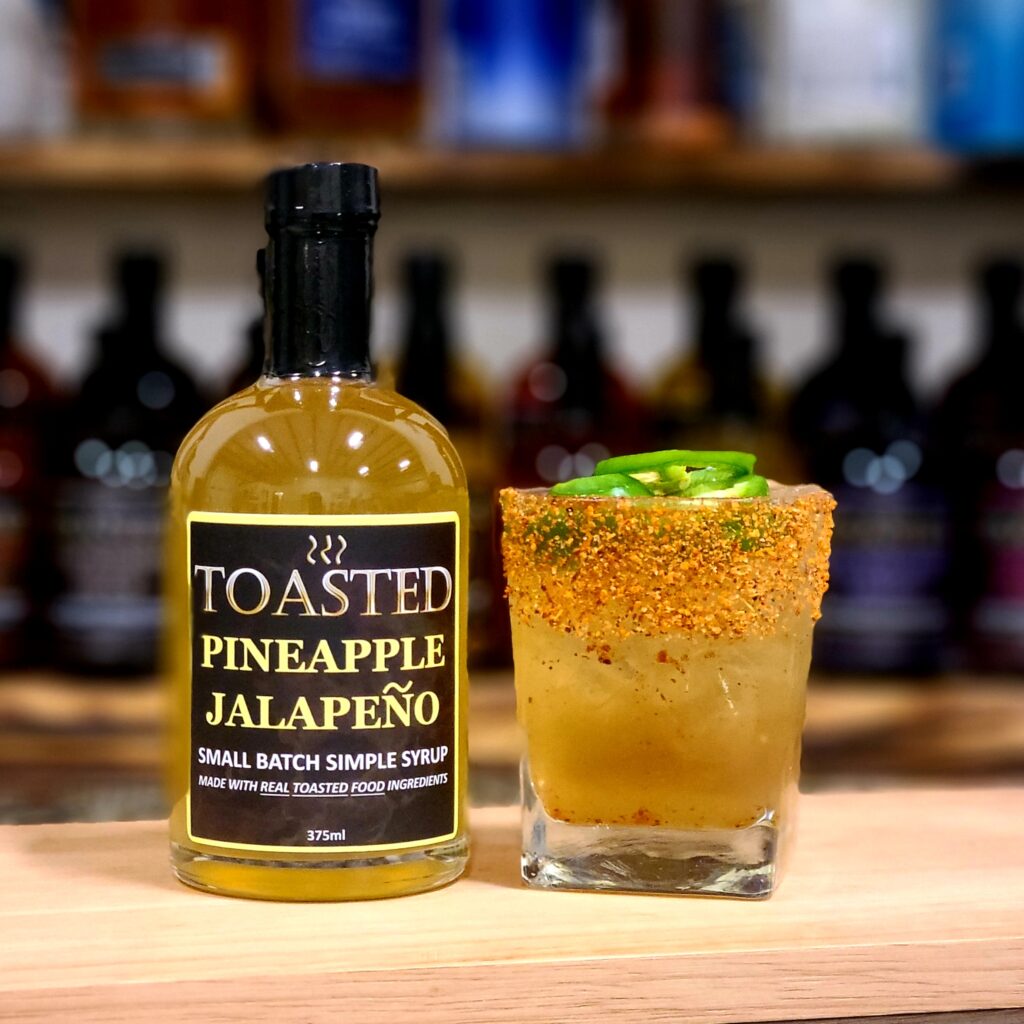 TOASTED Pineapple Jalapeno Whiskey Sour
