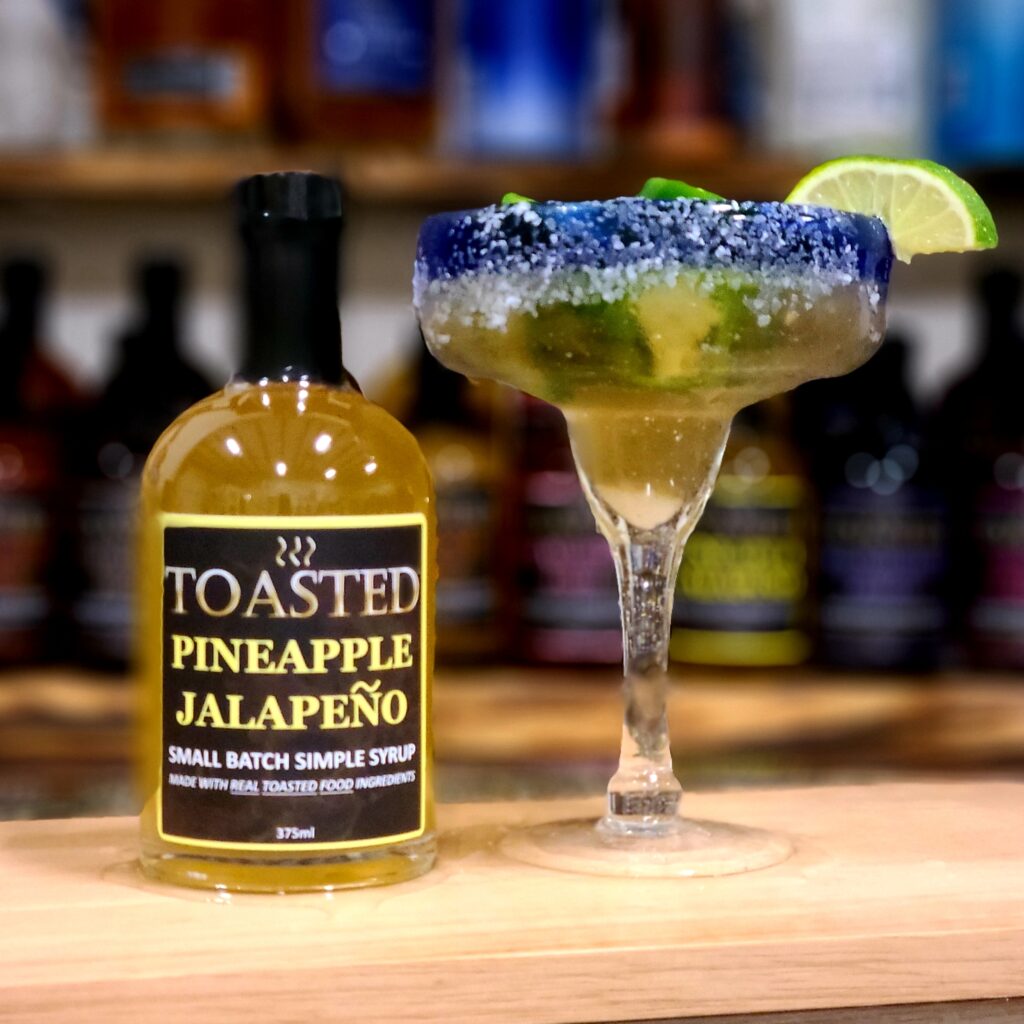 TOASTED Pineapple Jalapeno Margarita