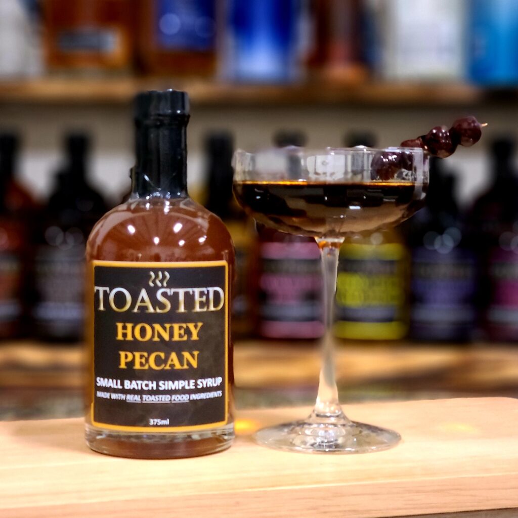 TOASTED Pecan Pie Manhattan