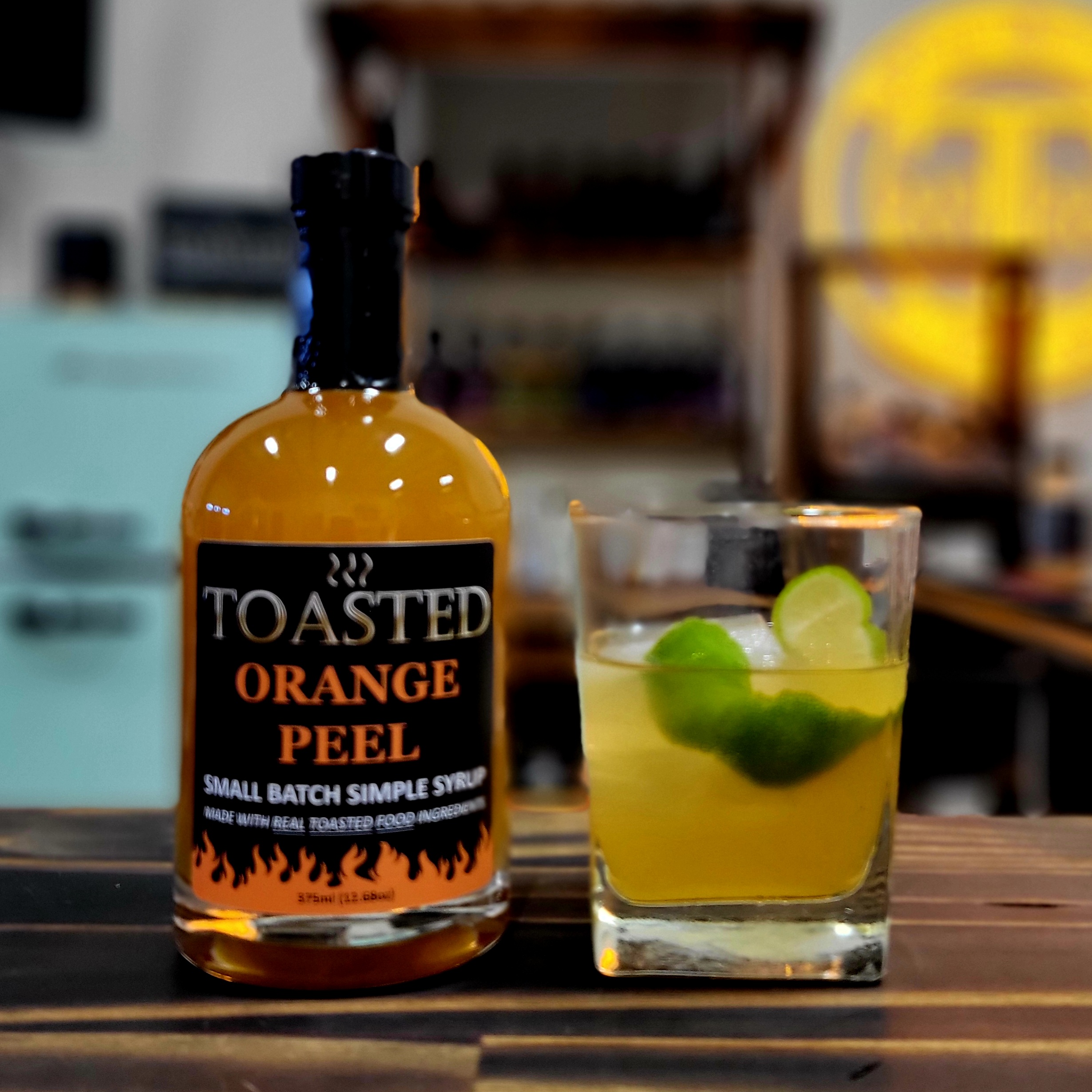 Orange Peel Old Fashioned