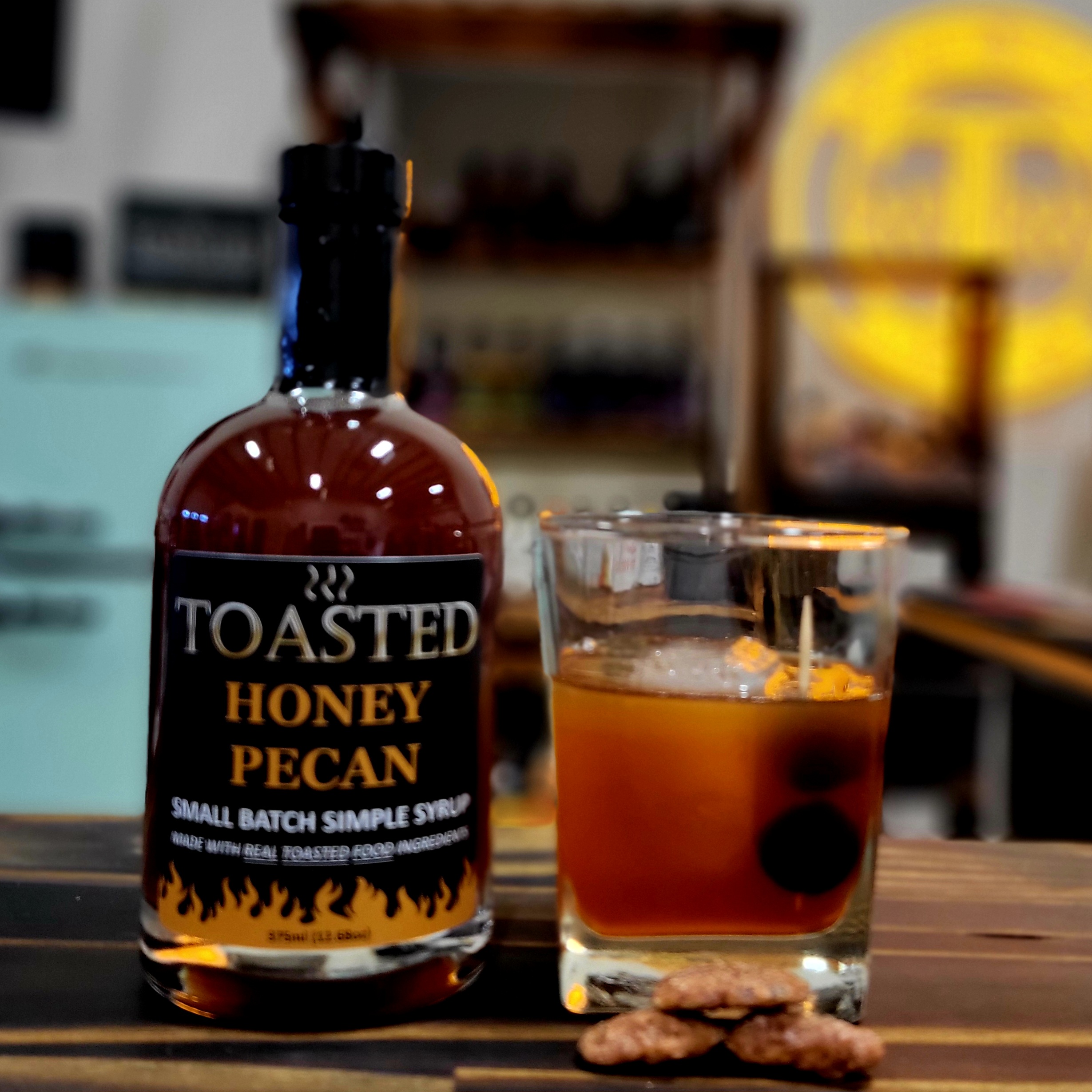 Honey Pecan Old Fashioned