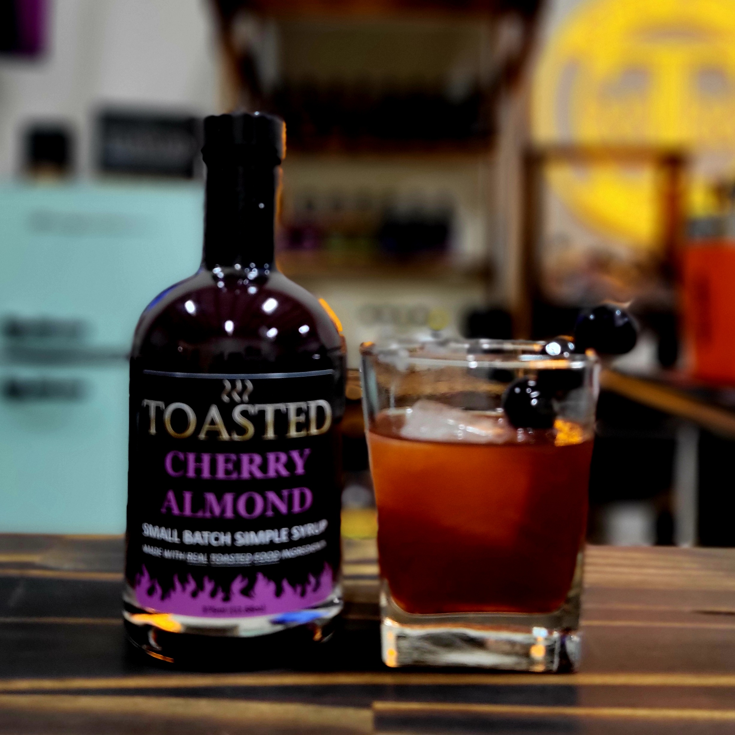 Cherry Almond Old Fashioned