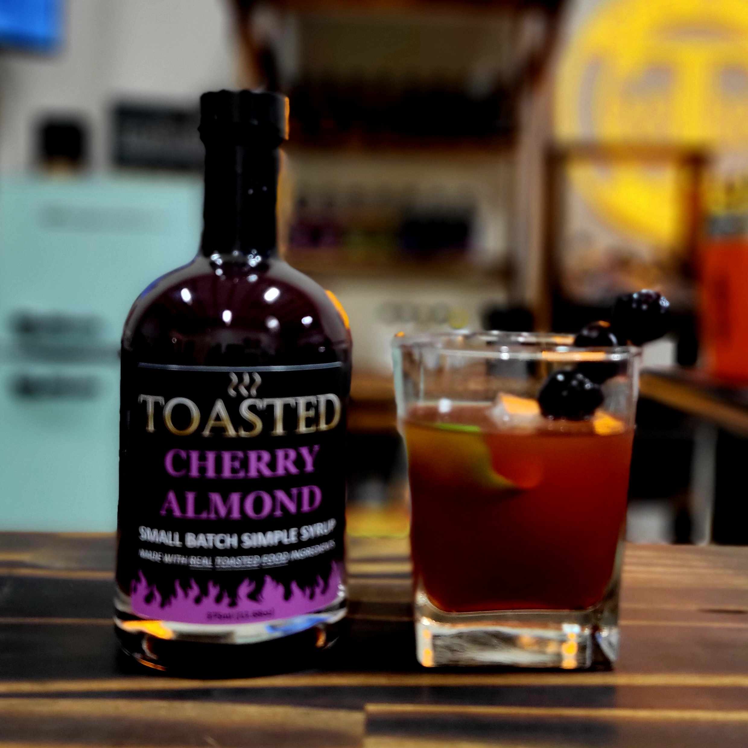 Cherry Almond Old Fashioned