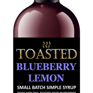 Blueberry Lemon Simple Syrup made for Old Fashioneds and Craft Cocktails