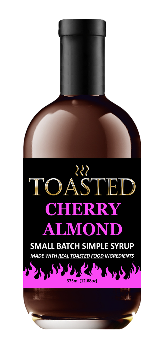Cherry Almond Simple Syrup made for Old Fashioneds and Craft Cocktails