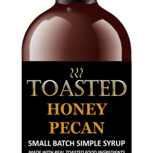 Honey Pecan Simple Syrup made for Old Fashioneds and Craft Cocktails