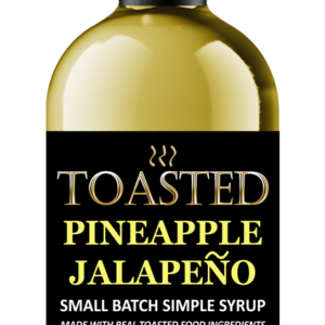 Pineapple Jalapeno Simple Syrup made for Old Fashioneds and Craft Cocktails